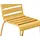 vente-unique Gartenmöbel-Set 5-tlg. Senfgelb