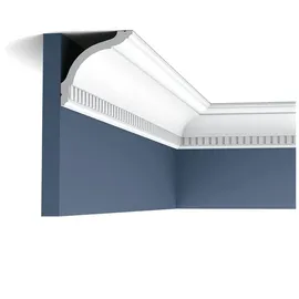 Orac Zierleiste Orac CX129 Weiß 2 St. 200 x 9,4 x 9,4 cm