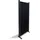 Quick Star Paravent 4 Teilig 165 x 220 cm Sonnen- - Sichtschutz Stellwand Faltbar Schwarz Metall, 220x170