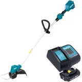 Makita DUR 189 SA Akku Rasentrimmer 18 V 300 mm Brushless + 1x Akku 2,0 Ah + Ladegerät