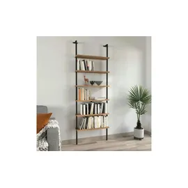 VCM Insasi Bücherregal 60 x 20 x 183 cm Mehrfarbig