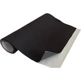 TAPHICEROS Selbstklebend Filzstoff, Schwarz, 1000cm x 150cm, Nadelfilz Superflex,Bespannstoff aus Filz,Meterware,Innenraumverkleidung Bezugsstoff Bastefilz für DIY Auto Box Liner