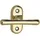 grundmann Grundmann, Fenstergriff, Fensterolive WG ELEGANT 526 VK 7 x 35 mm, Messing poliert, 1 Stück Zubehör Beschläge