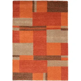 OCI DIE TEPPICHMARKE Castle Beppo Webteppich 160 x 230 cm Orange/Rot/Mehrfarbig