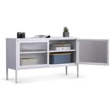 Coemo Sideboard Tokio 115 x 64 x 35 cm Weiß