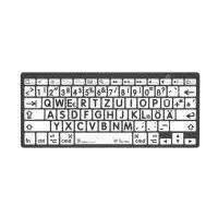 LogicKeyboard XL-Print Black on White DE (Mac/BT)