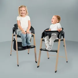 BabyGO Levels Schwarz inkl. Essbrett