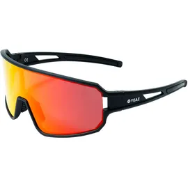 YEAZ Sport-Sonnenbrille Black/Red SUNWAVE