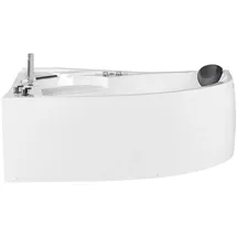 Beliani Neiva Whirlpool-Badewanne mit Tür 100 x 150 x 80 cm (Neiva)