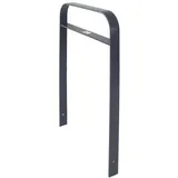 Trutzholm Fahrradanlehnbügel 115 x 76 cm Flachstahl 13 mm Anthrazit Einbetonieren Fahrradständer Parker Typ H