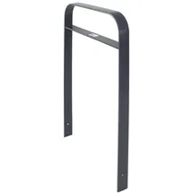 Trutzholm Fahrradanlehnbügel 115 x 76 cm Flachstahl 13 mm Anthrazit Einbetonieren Fahrradständer Parker Typ H