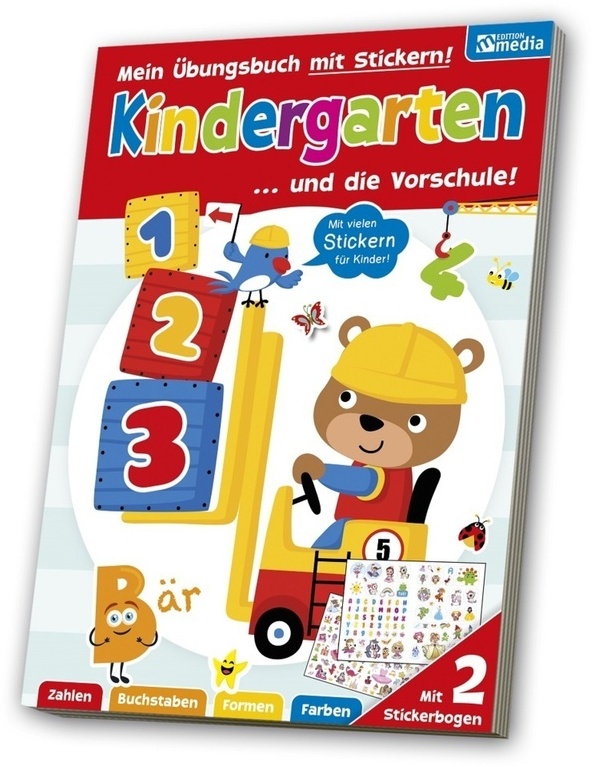 Xxl Übungsbuch - Übungsbuch Für Den Kindergarten / Vorschule  Kartoniert (TB)