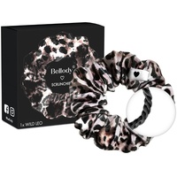 Bellody® Original Scrunchies – Samtig weich, starker Halt, stylischer Look, exklusive Farben (1 Stück - Wild Leo)