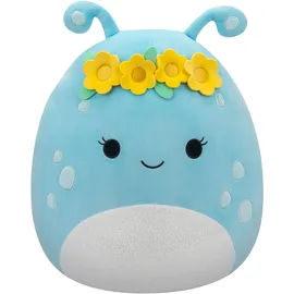 Squishmallows Natnat Alien mit Blumenkrone 40 cm, offizielles Jazwares Plüsch, superweiches Kuscheltier