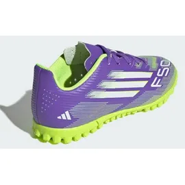 adidas F50 Club TF Kinder Lila/Grün 33