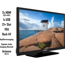 Telefunken XH24SN550MV 24" LED HD-Ready TV schwarz