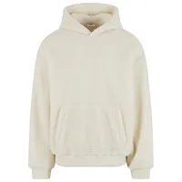 URBAN CLASSICS Teddy Hoodie Beige 3XL