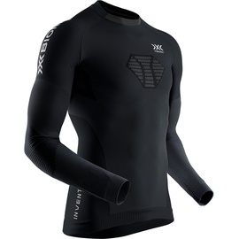X-Bionic Invent 4.0 Running Shirt Long Sleeves Men T, Black/Charcoal, M