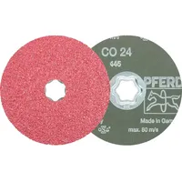 pferd tools Combiclick Keramikkorn Fiberscheibe Ø 115 mm Schleifteller 25 Stk