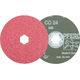 pferd tools Combiclick Keramikkorn Fiberscheibe Ø 115 mm Schleifteller 25 Stk