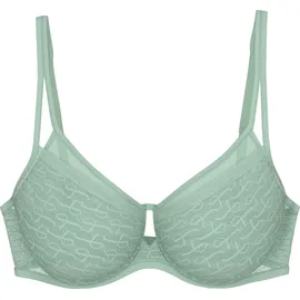 Triumph Signature Sheer, Minimizer-BH Damen, Blau (Misty Turquoise), 65C