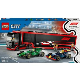 LEGO City F1 Truck with RB20 - AMR24 F1 Cars