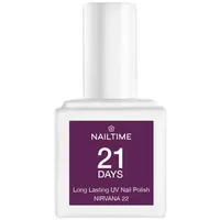 nailtime 21 Days UV Nail Polish 22 Nirvana Farblack 8 ml