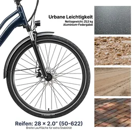 Maxtron Urban 7 2023 20 Zoll RH 45 cm Damen dunkelblau/schwarz