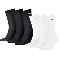 Puma Socken, Unisex 6er Pack Bequem sitzend 47-49