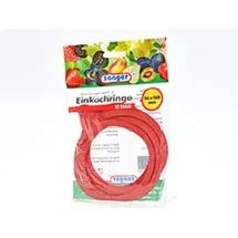 Humbert & Brandt GmbH 10er Set Einkochringe Einmachringe Gummiringe Dichtungsringe Rot 94x108mm