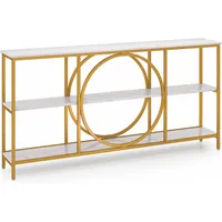 Costway Konsolentisch 180 x 30 x 90 cm weiß