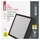 EMOS LED Panel 12,5 W quadratisch 1100 lm Schwarz