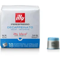 illy Iperespresso Kaffeekapseln klassische Röstung DECAFFEINATO, 1 Packungen zu je 18 Kaffeekapseln