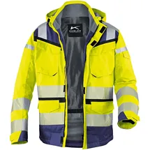 Kübler Wetterjacke REFLECTIQ SYMPATEX® PSA 2 warngelb/dunkelblau Form 1307 Größe M