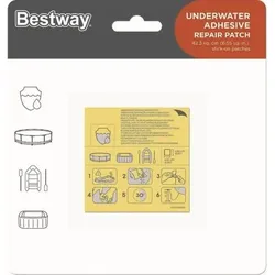 BESTWAY 62091 10 wasserfeste Reparaturflicken