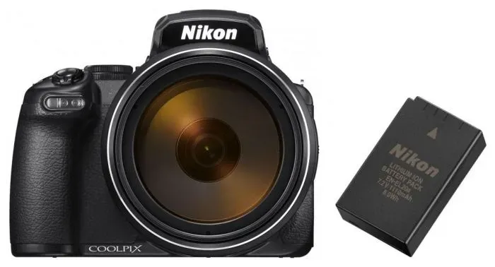 Nikon Coolpix P1000 + Nikon EN-EL 20a Ersatzakku