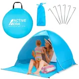 Active Era Strandzelt für 2 Personen mit UV-Schutz blau 2 PERSONEN