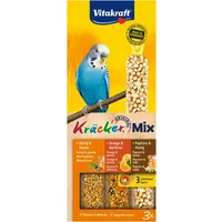 Vitakraft Kräcker Mix Honig/Orange/PopCorn Wellensittiche 80 g
