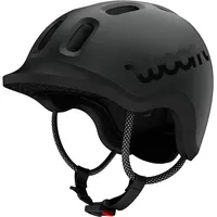 Woom READY Kids' Helmet S charcoal metallic