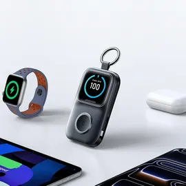 OEM Joyroom Smartwatch Powerbank 5000mAh 5W – Schwarz