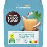 Nescafe Kaffeekapseln Dolce Gusto, Kokosnuss Flat White, 12 Kapseln