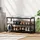 Homcom Schuhbank 81 x 50 x 31 cm offen schwarz / schwarz