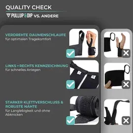 PULLUP & DIP Wrist Wraps Handgelenkbandagen & Camouflage,