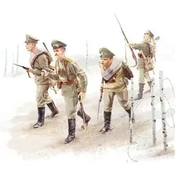 ICM 435677 1:35 WWI Russische Infanterie, 4 Figuren