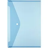 Herlitz Schnellhefter A4 Blau/Transparent 6 St.