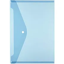 Herlitz Schnellhefter A4 Blau/Transparent 6 St.