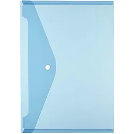 Herlitz Schnellhefter A4 Blau/Transparent 6 St.