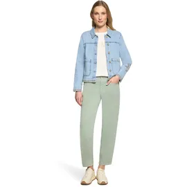 Cartoon Jeansjacke mit Stickerei 40