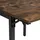 Relaxdays Klapptisch 120 x 76 x 78 cm braun/schwarz