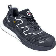 Elysee Sicherheitshalbschuh CUSHIONPRO Core S1PS FO SR SC ESD Gr. 43 schwarz